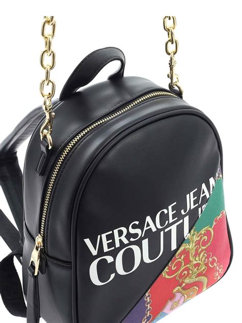 versace jeans backpack zalando|versace jeans couture tote bag.